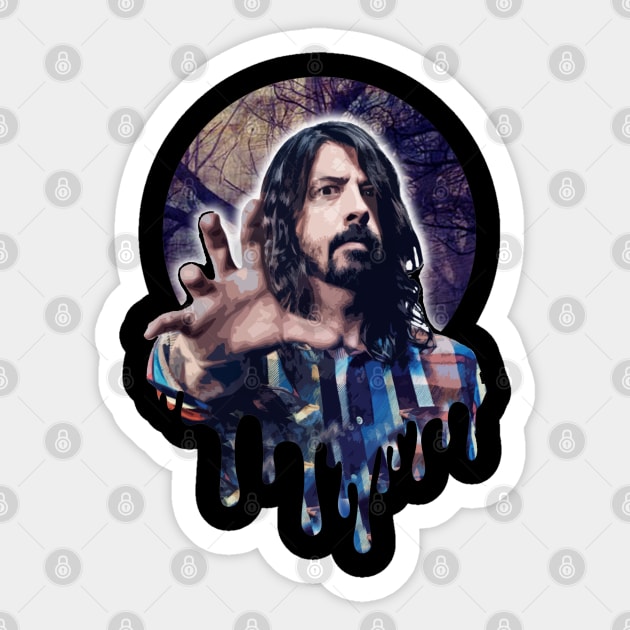 Dave Grohl Sticker by channeljihan